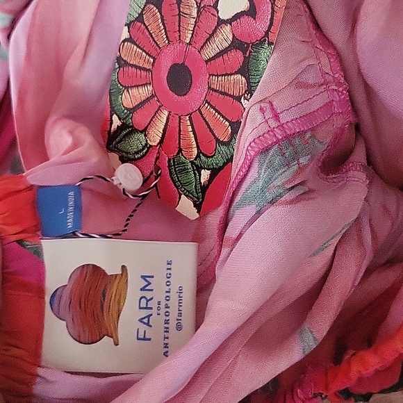 Farm Rio Halter Jumpsuit Ladies Size Large - Picture 5 of 6